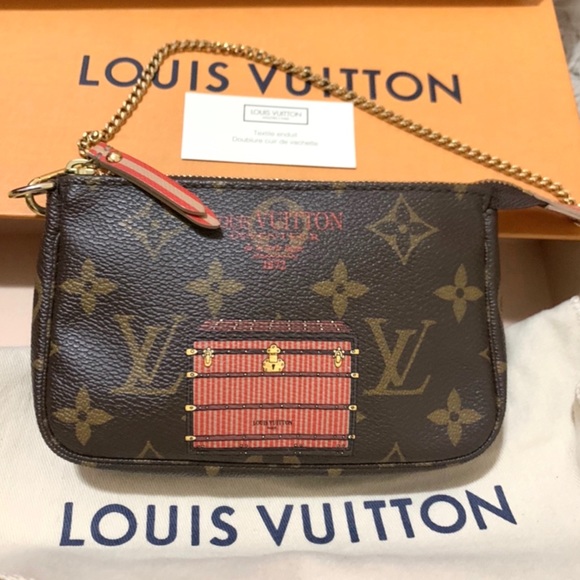 Louis Vuitton | Bags | Limited Edition Inventeur Trunks Locks Pochette ...